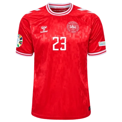 Pierre-Emile Højbjerg Denmark 24/25 Home Jersey 02