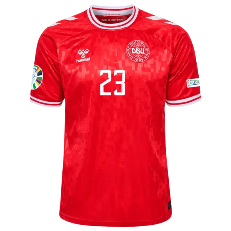 Pierre-Emile Højbjerg Denmark 24/25 Home Jersey