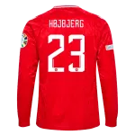 Pierre-Emile Højbjerg Denmark 24/25 Long Sleeve Home Jersey