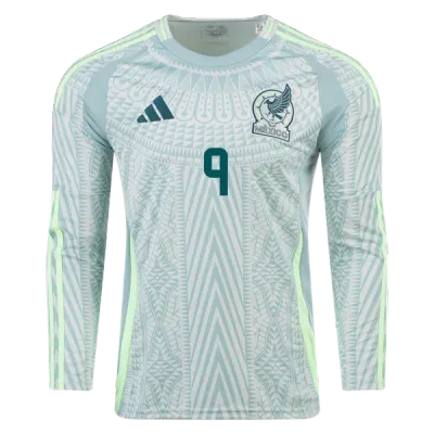 Raúl Jiménez Mexico 24/25 Long Sleeve Away Jersey 02