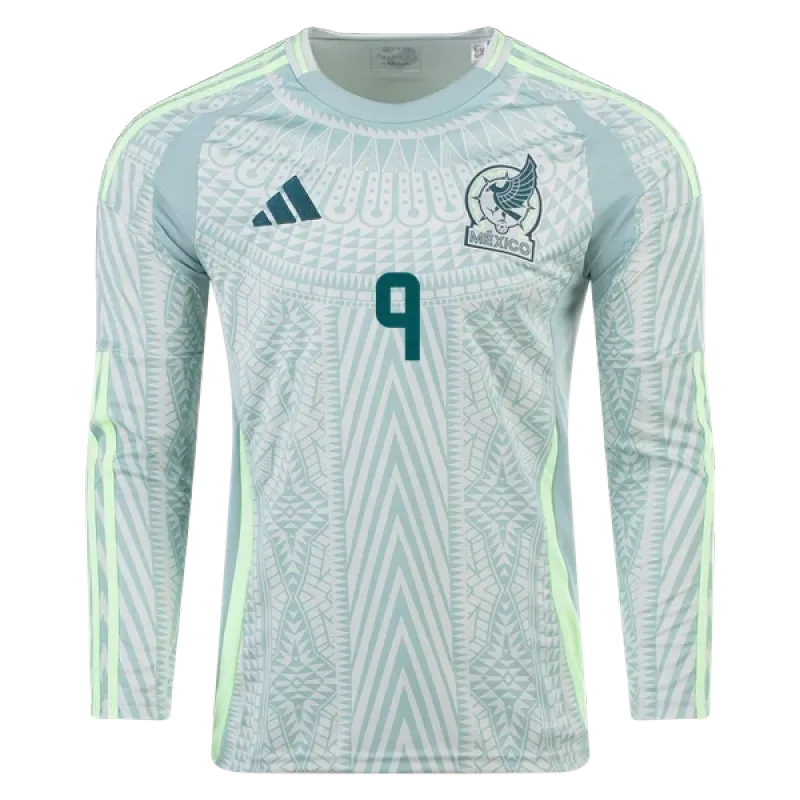 Raúl Jiménez Mexico 24/25 Long Sleeve Away Jersey