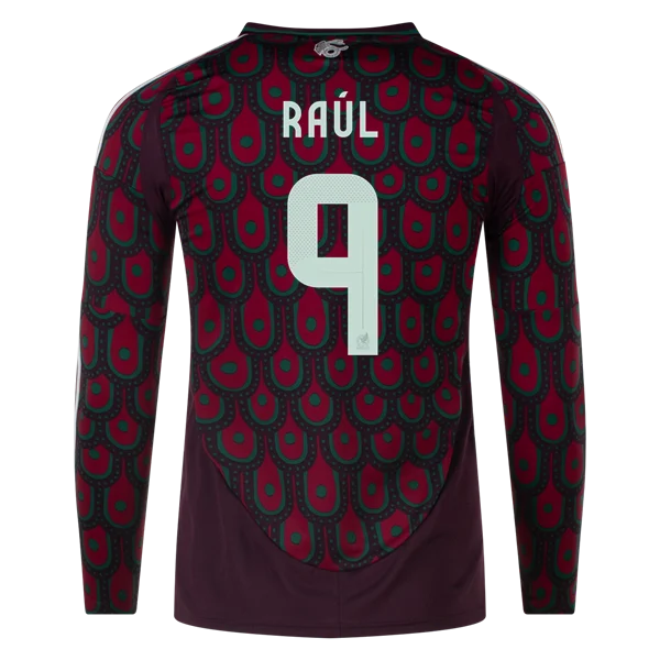 Raúl Jiménez Mexico 24/25 Long Sleeve Home Jersey