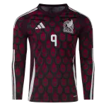 Raúl Jiménez Mexico 24/25 Long Sleeve Home Jersey