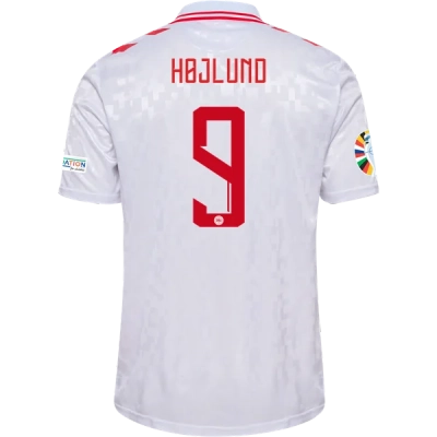 Rasmus Højlund Denmark 24/25 Away Jersey 01