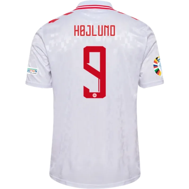 Rasmus Højlund Denmark 24/25 Away Jersey