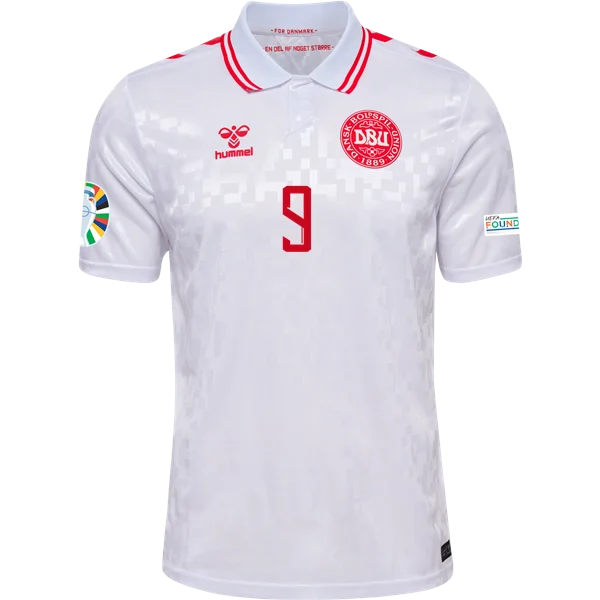 Rasmus Højlund Denmark 24/25 Away Jersey