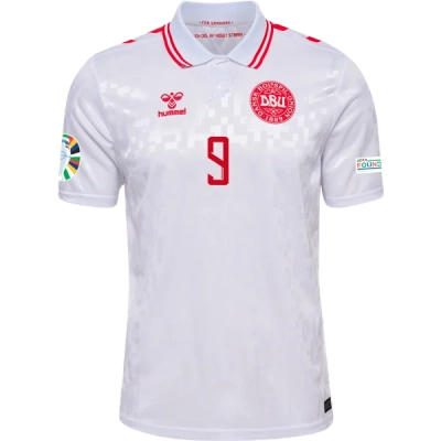 Rasmus Højlund Denmark 24/25 Away Jersey 02