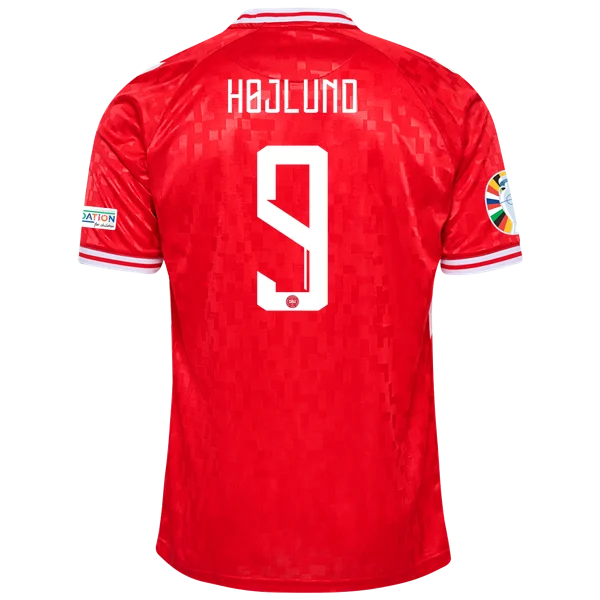 Rasmus Højlund Denmark 24/25 Home Jersey