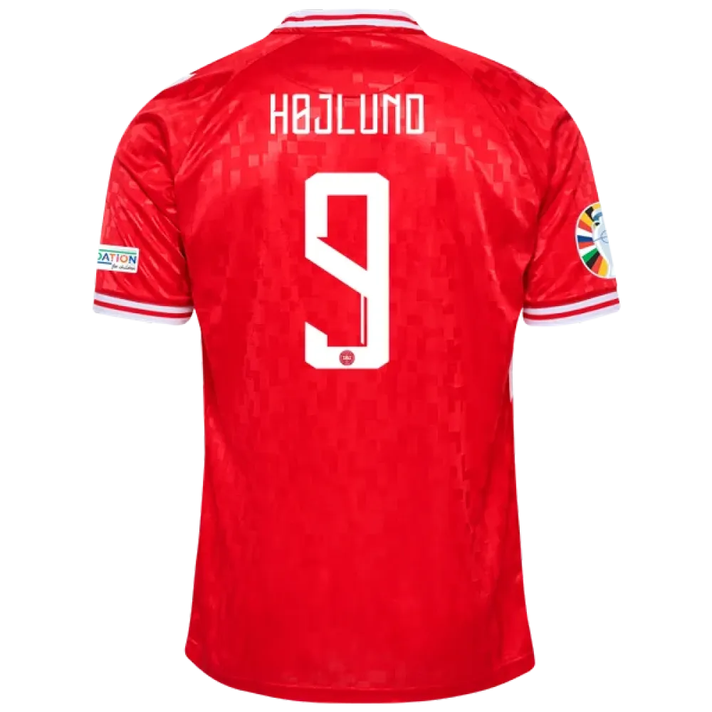 Rasmus Højlund Denmark 24/25 Home Jersey