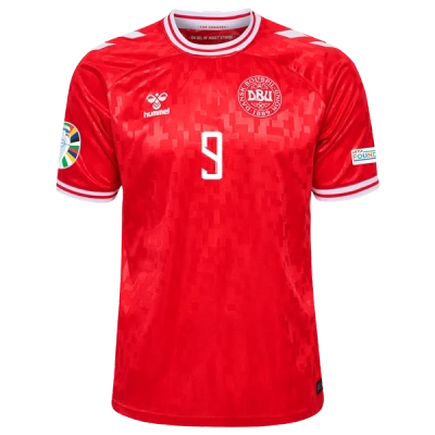 Rasmus Højlund Denmark 24/25 Home Jersey 02