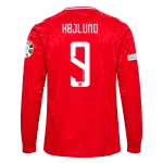 Rasmus Højlund Denmark 24/25 Long Sleeve Home Jersey