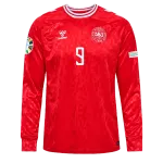 Rasmus Højlund Denmark 24/25 Long Sleeve Home Jersey