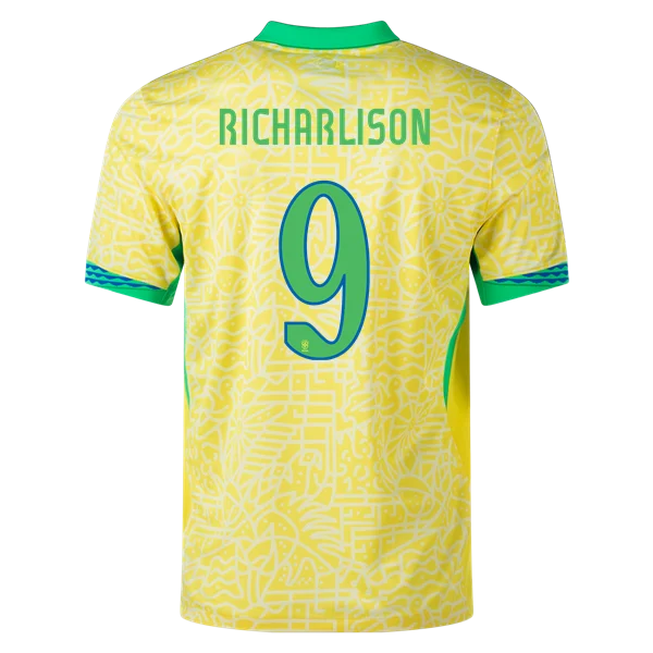 Richarlison Brazil 24/25 Player Home Jersey