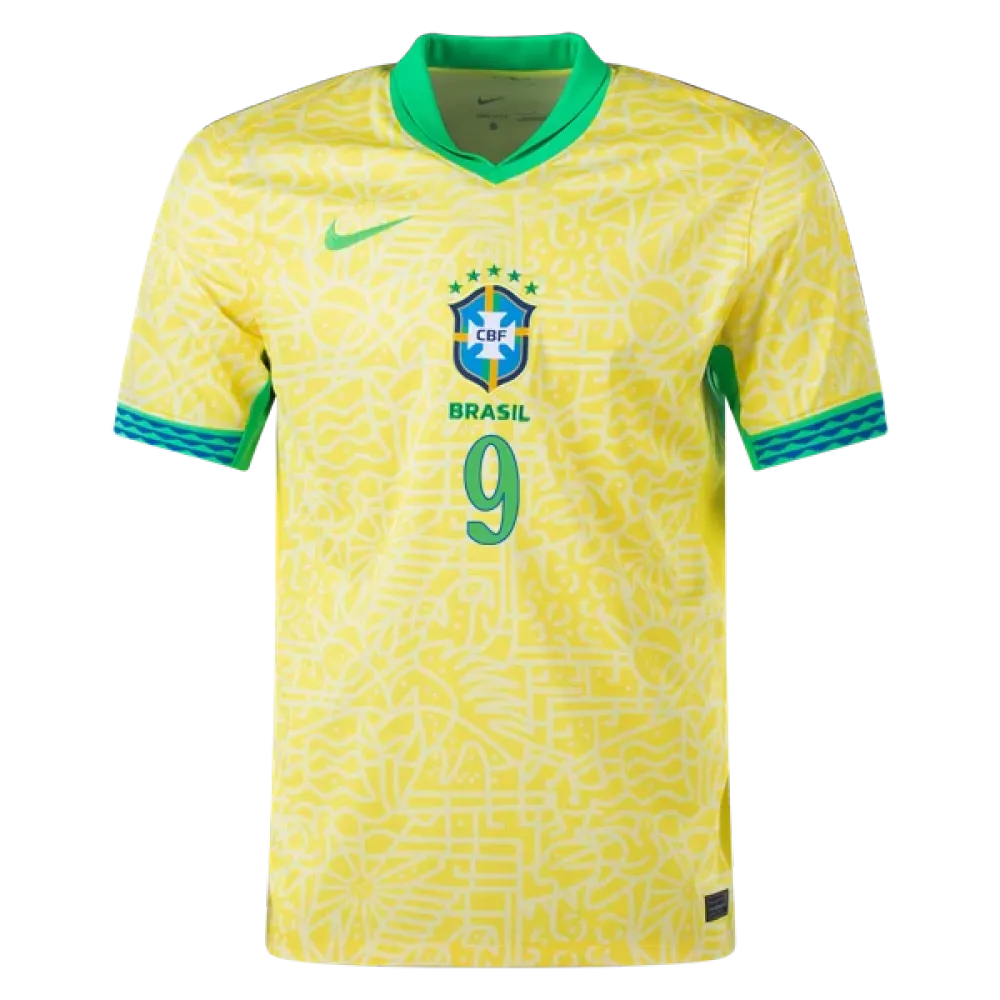 Richarlison Brazil 24/25 Player Home Jersey