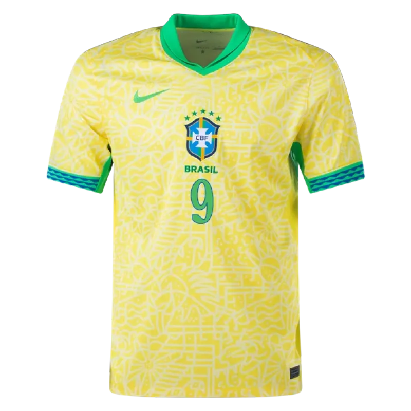Richarlison Brazil 24/25 Player Home Jersey