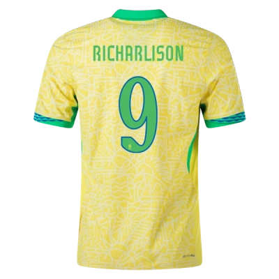 Richarlison Brazil 24/25 Replica Home Jersey 01