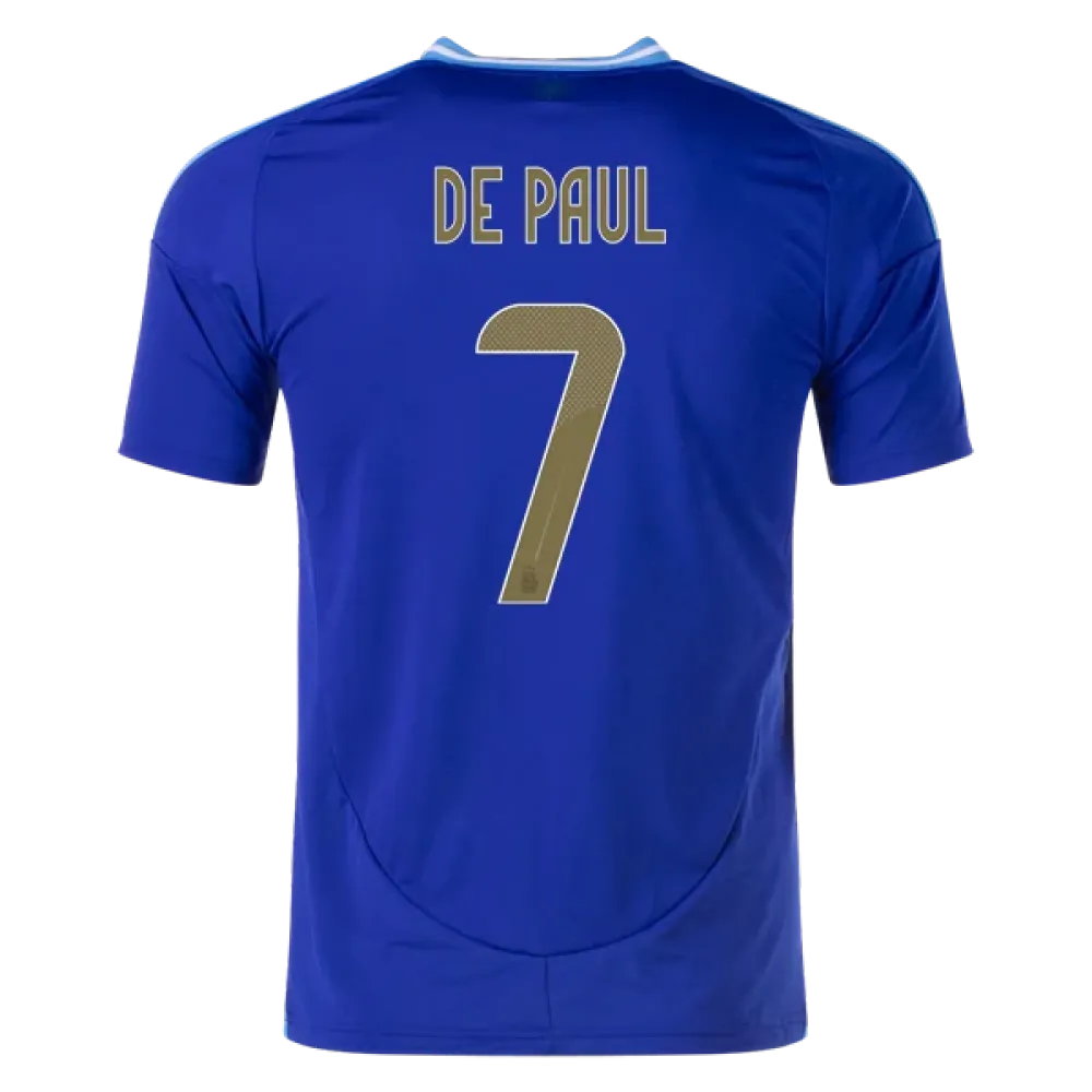 Rodrigo De Paul Argentina 24/25 Away Jersey