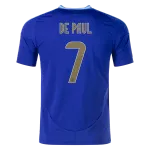 Rodrigo De Paul Argentina 24/25 Away Jersey