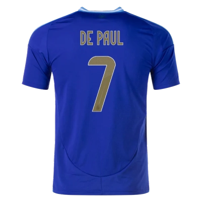 Rodrigo De Paul Argentina 24/25 Away Jersey 01