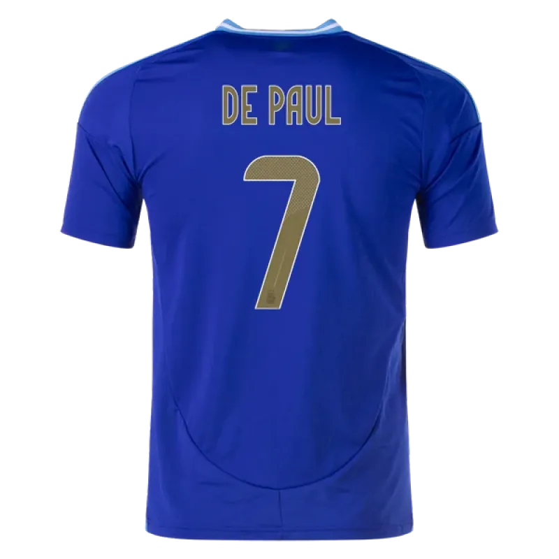 Rodrigo De Paul Argentina 24/25 Away Jersey