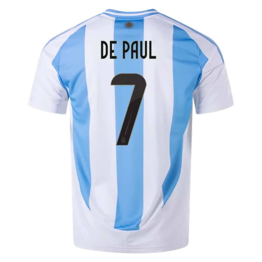 Rodrigo De Paul Argentina 24/25 Home Jersey