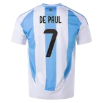 Rodrigo De Paul Argentina 24/25 Home Jersey