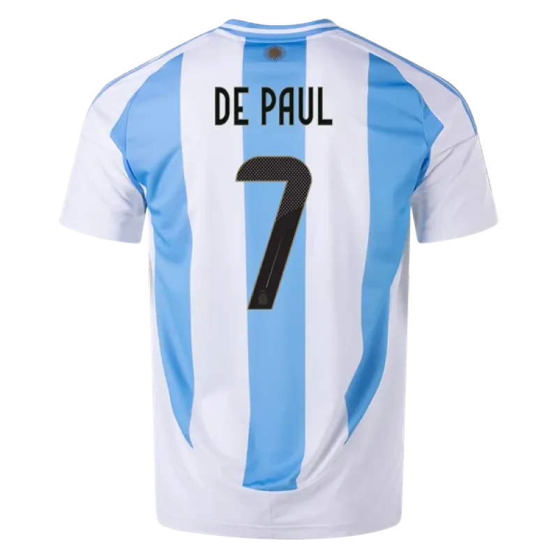 Rodrigo De Paul Argentina 24/25 Home Jersey