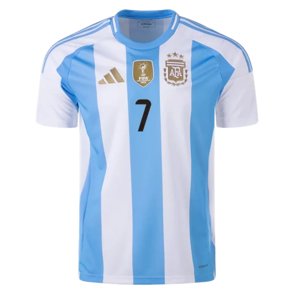 Rodrigo De Paul Argentina 24/25 Home Jersey