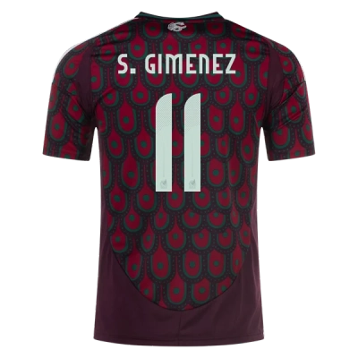 Santiago Giménez Mexico 24/25 Home Jersey 01