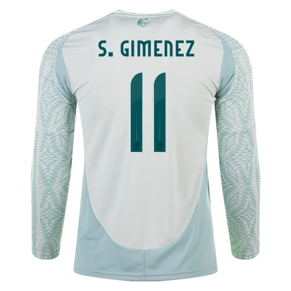 Santiago Giménez Mexico 24/25 Long Sleeve Away Jersey
