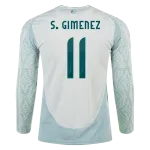 Santiago Giménez Mexico 24/25 Long Sleeve Away Jersey