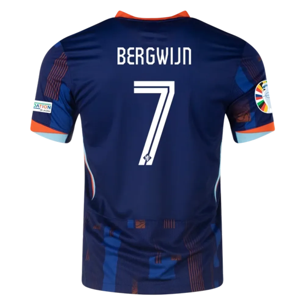 Steven Bergwijn Netherlands 24/25 Away Jersey