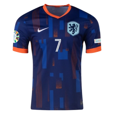 Steven Bergwijn Netherlands 24/25 Away Jersey 02