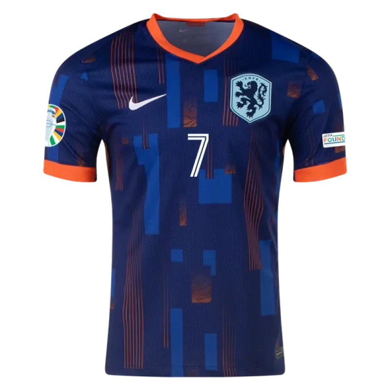 Steven Bergwijn Netherlands 24/25 Away Jersey