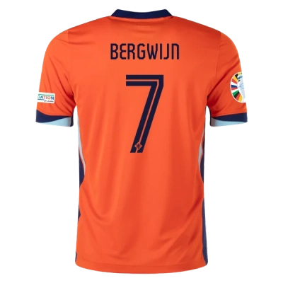 Steven Bergwijn Netherlands 24/25 Home Jersey 01