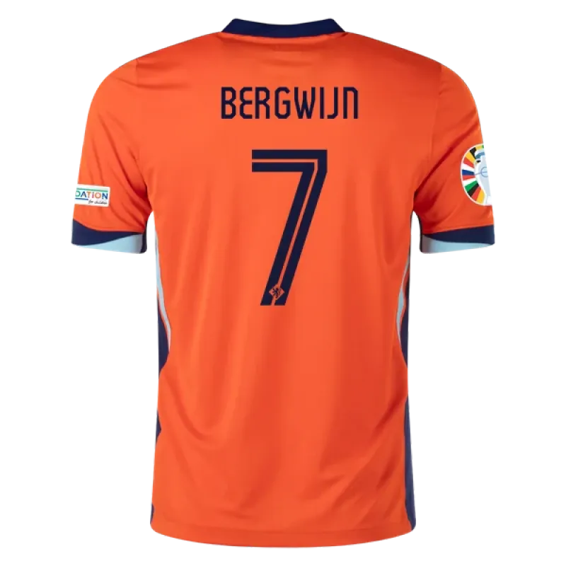 Steven Bergwijn Netherlands 24/25 Home Jersey