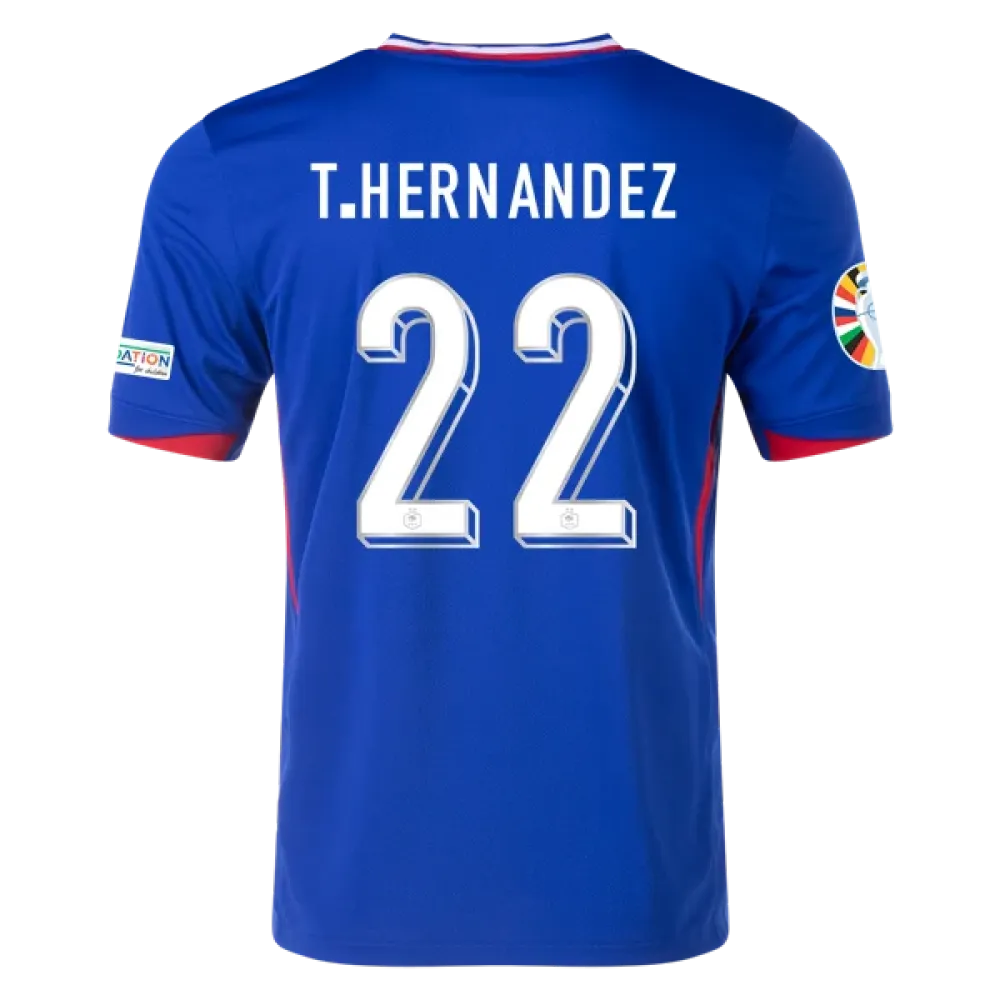 Theo Hernández France 24/25 Home Jersey