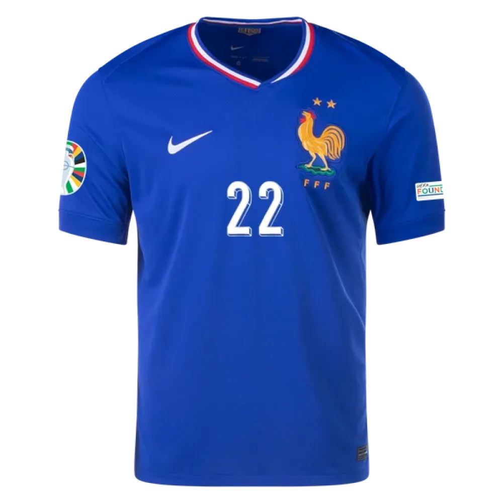 Theo Hernández France 24/25 Home Jersey