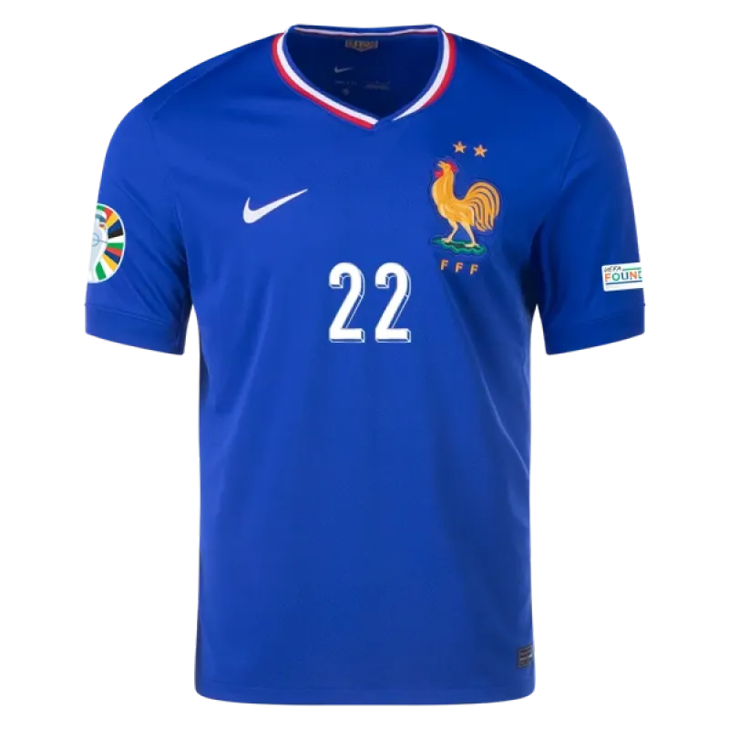 Theo Hernández France 24/25 Home Jersey
