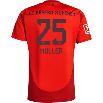 Thomas Müller Bayern Munich 24/25 Home Player Jersey 01
