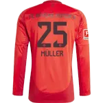 Thomas Müller Bayern Munich 24/25 Long Sleeve Home Jersey