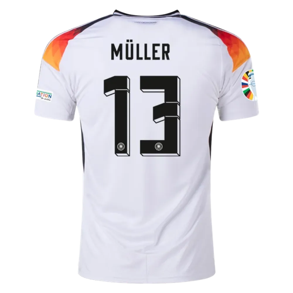 Thomas Müller Germany 24/25 Home Jersey UCL