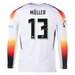 Thomas Müller Germany 24/25 Long Sleeve Home Jersey