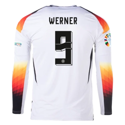 Timo Werner Germany 24/25 Long Sleeve Home Jersey 01