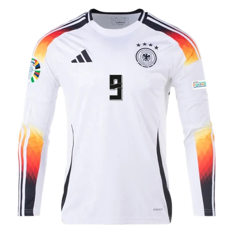 Timo Werner Germany 24/25 Long Sleeve Home Jersey