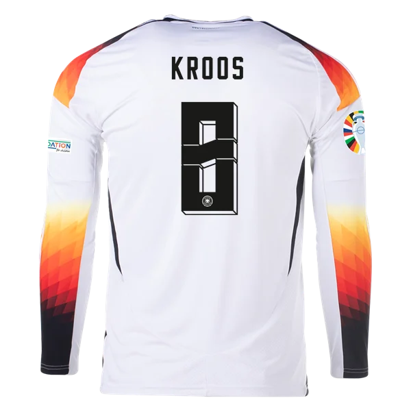 Toni Kroos Germany 24/25 Long Sleeve Home Jersey