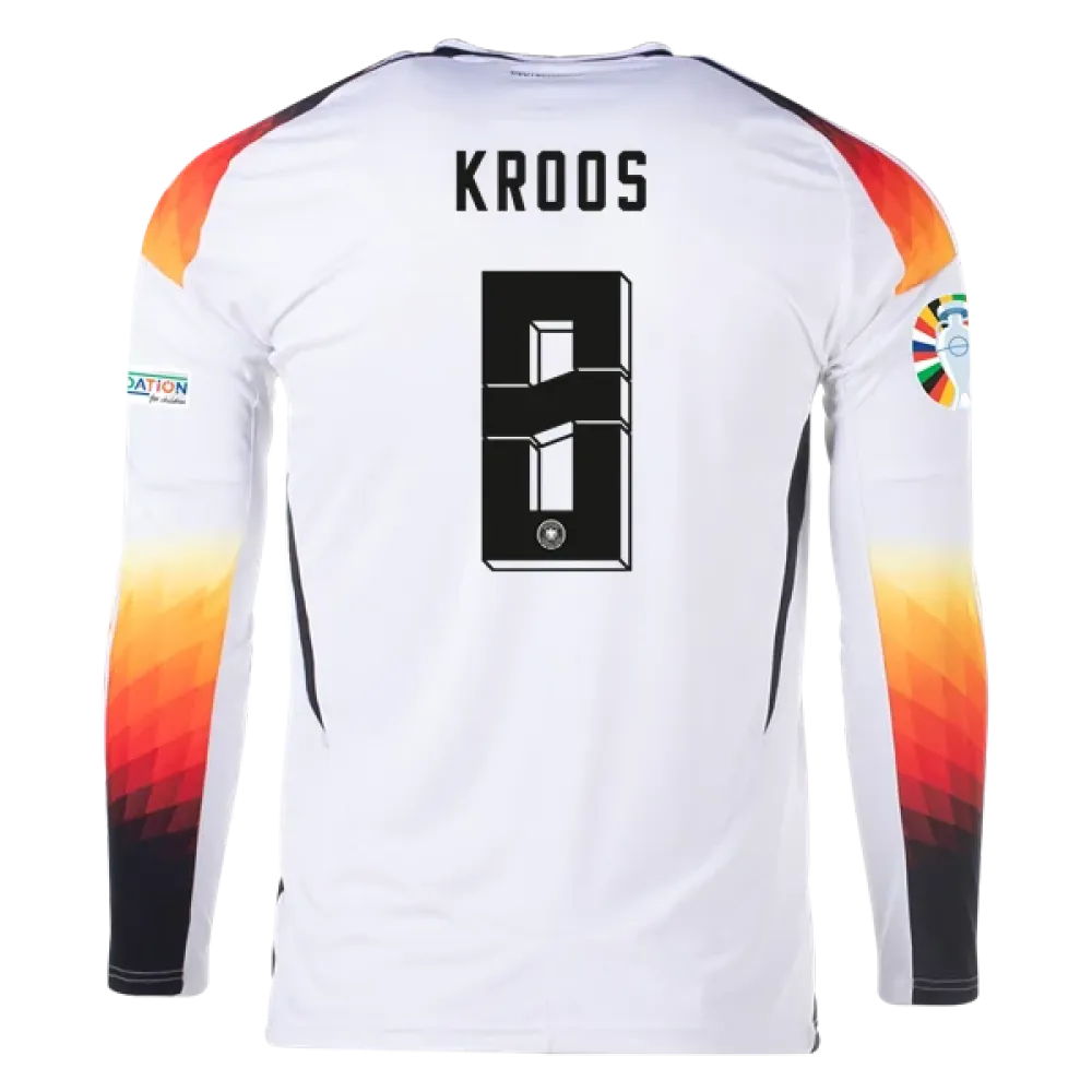 Toni Kroos Germany 24/25 Long Sleeve Home Jersey