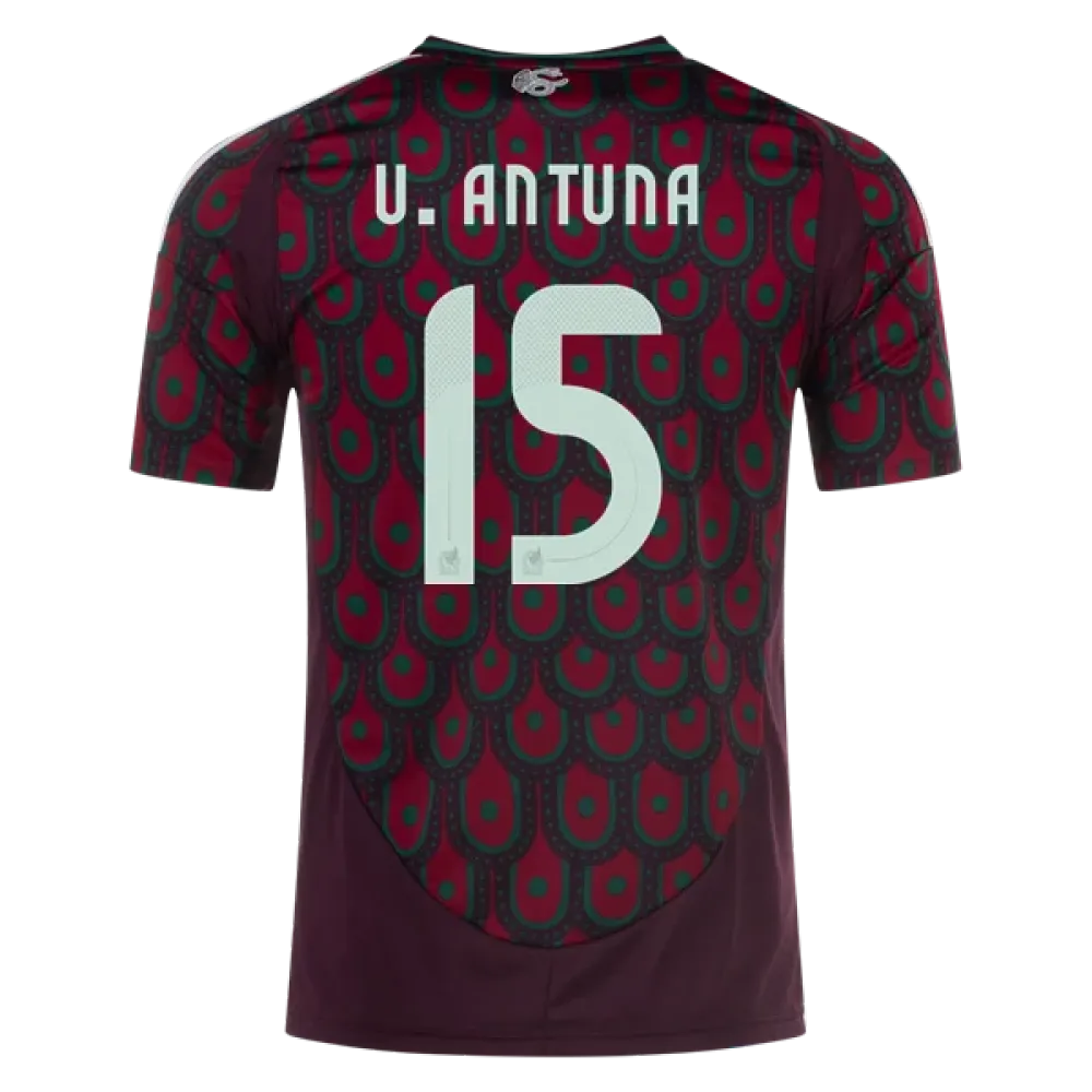 Uriel Antuna Mexico 24/25 Home Jersey