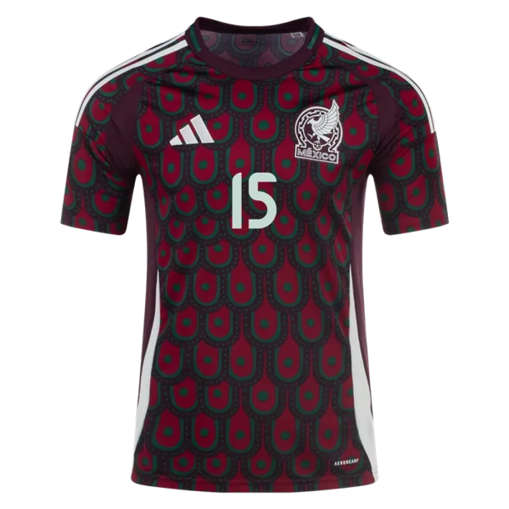 Uriel Antuna Mexico 24/25 Home Jersey