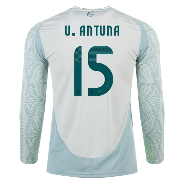 Uriel Antuna Mexico 24/25 Long Sleeve Away Jersey